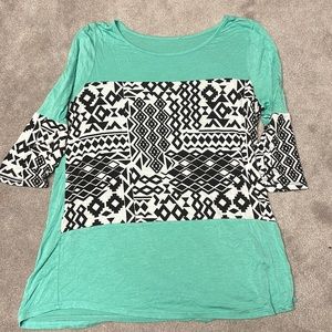 Not sure on the brand. Size M